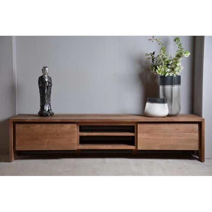 meuble tv 180 bois meuble tv 180 bois