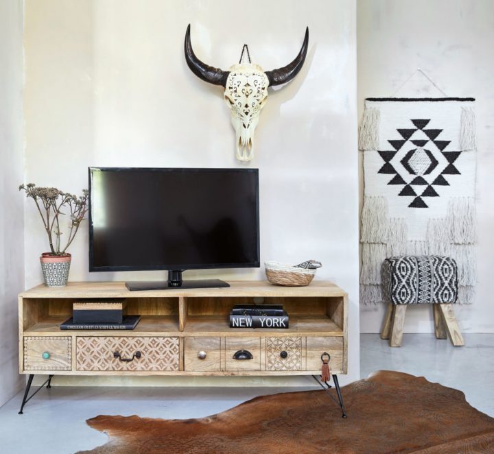 meuble tv scandinave maison du monde