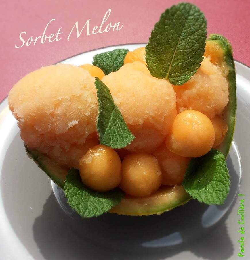 sorbet melon mr cuisine