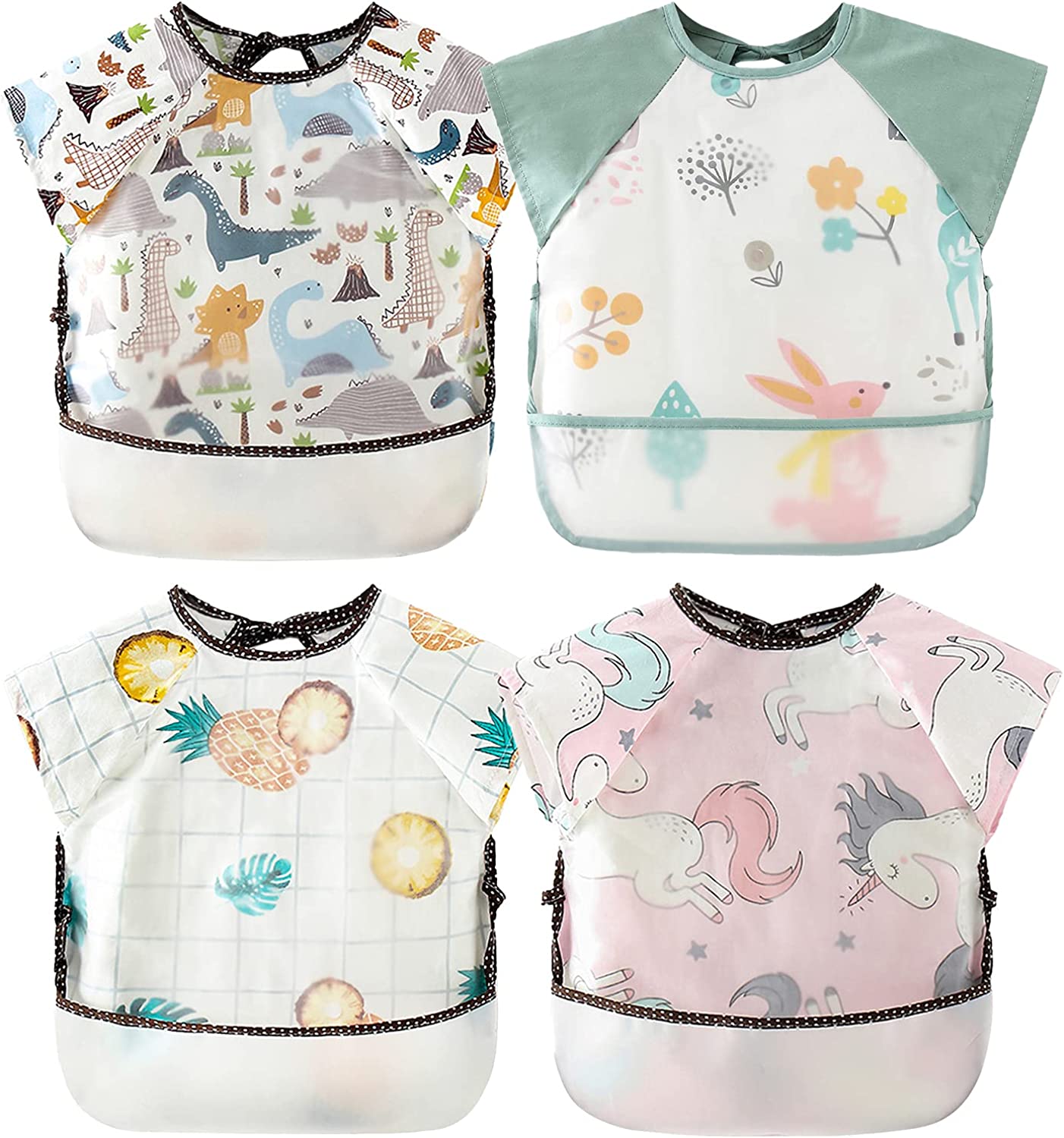 baby lätzchen mit ärmel