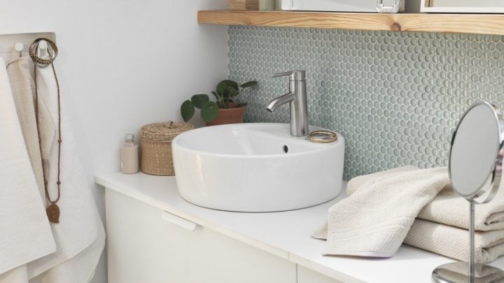 meuble salle de bain sous evier