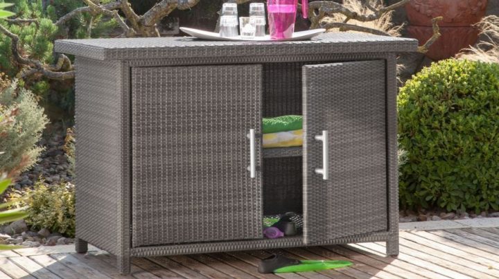 meuble de rangement terrasse