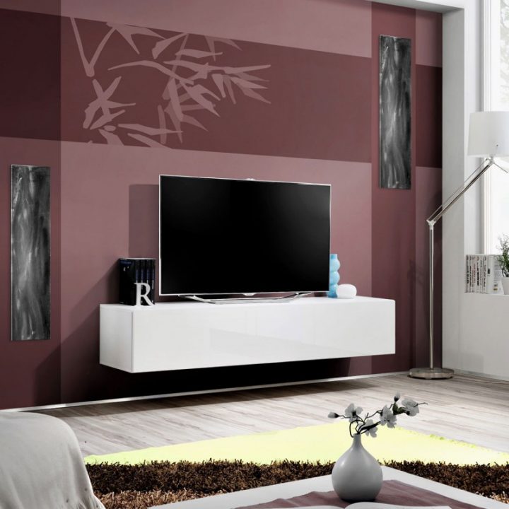 meuble de television mural