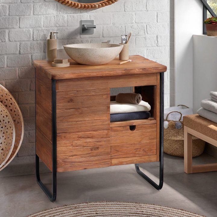 meuble salle de bains bois meuble salle de bains bois
