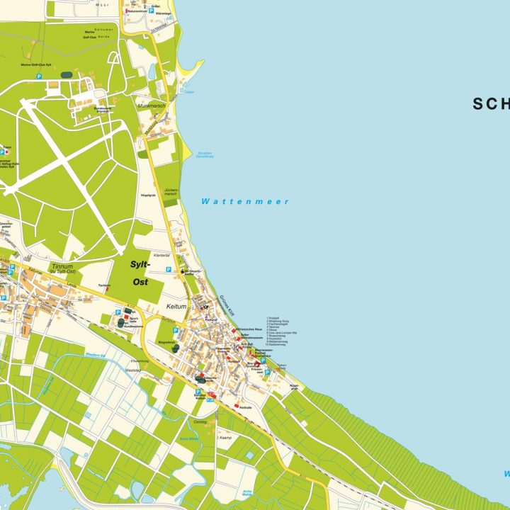 westerland sylt stadtplan westerland sylt stadtplan
