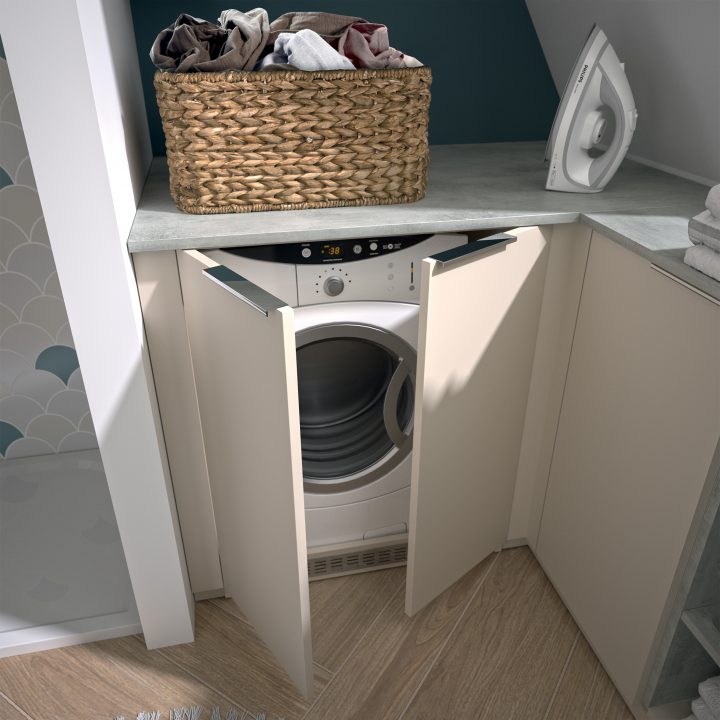 meuble pour machine a laver