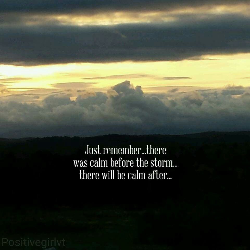 calm after the storm text