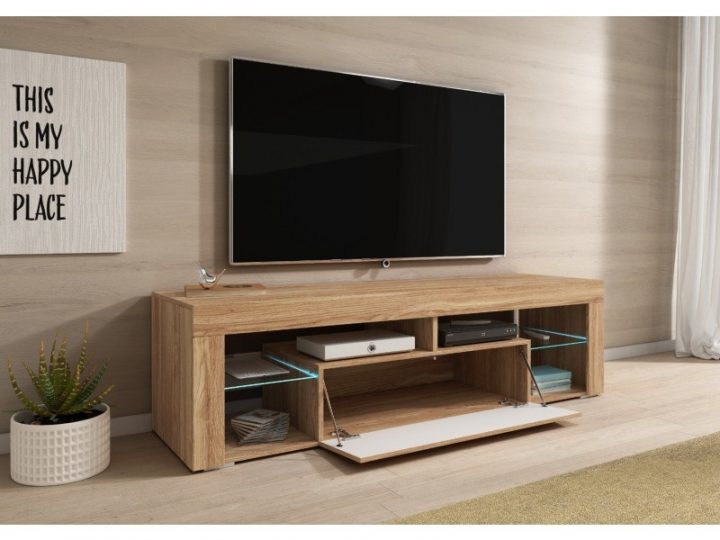 meuble tv avec enceinte intégrée