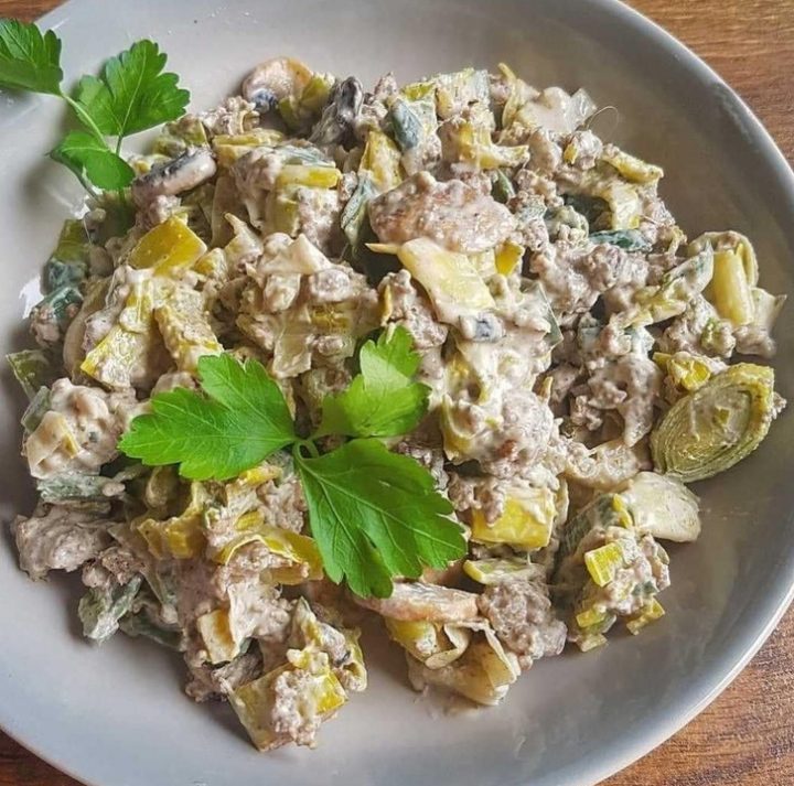 hack lauch sahne pfanne hack lauch sahne pfanne