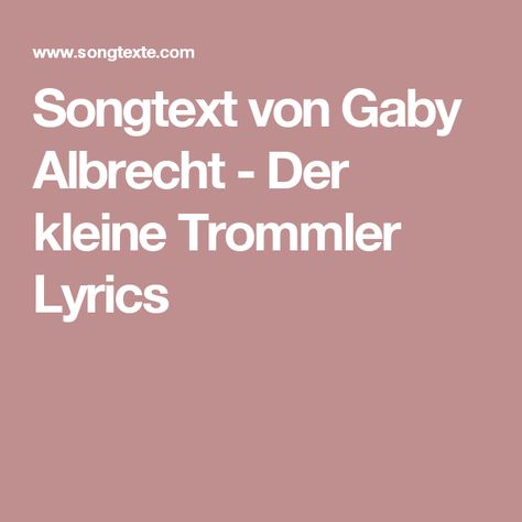 wincent weiss der kleine trommler text wincent weiss der kleine trommler text