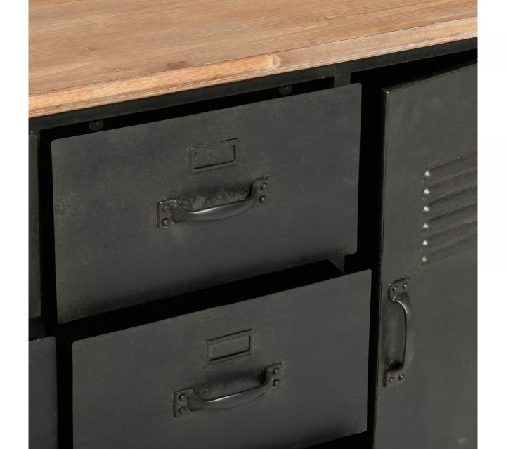 meuble metal noir industriel meuble metal noir industriel