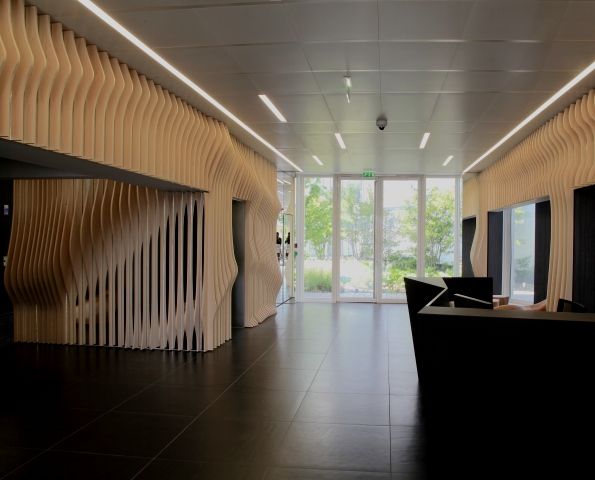 hall d’entrée immeuble moderne hall d’entrée immeuble moderne