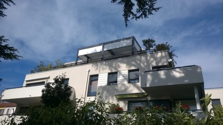pergola sur terrasse immeuble