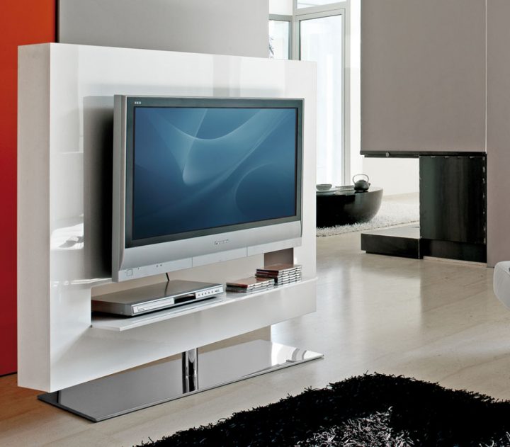 meuble tv rotatif 360