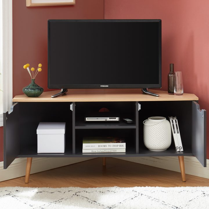 meuble tv d angle design industriel