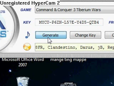 command & conquer tiberium wars key
