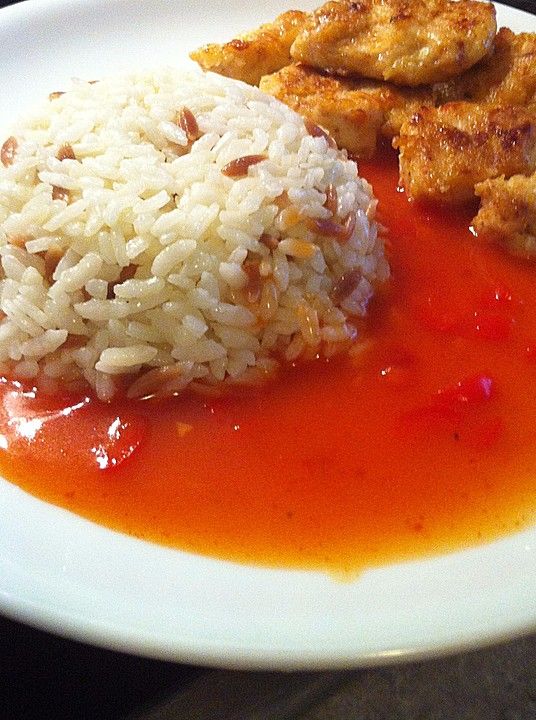 türkischer reis mit kichererbsen türkischer reis mit kichererbsen