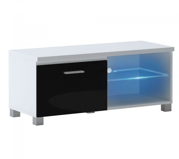 meuble tv blanc et noir laqué meuble tv blanc et noir laqué