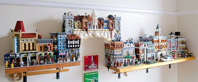 meuble pour exposer lego