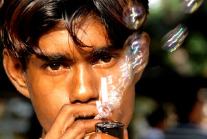 indianer mit schlag indianer mit schlag