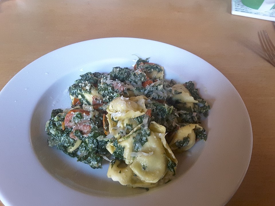 welche soße zu tortellini mit spinat-ricotta-füllung