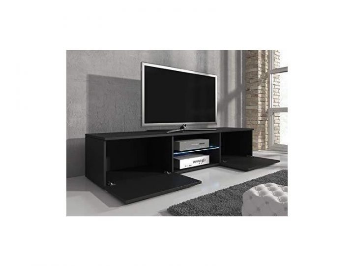 meuble tv noir 150 cm meuble tv noir 150 cm