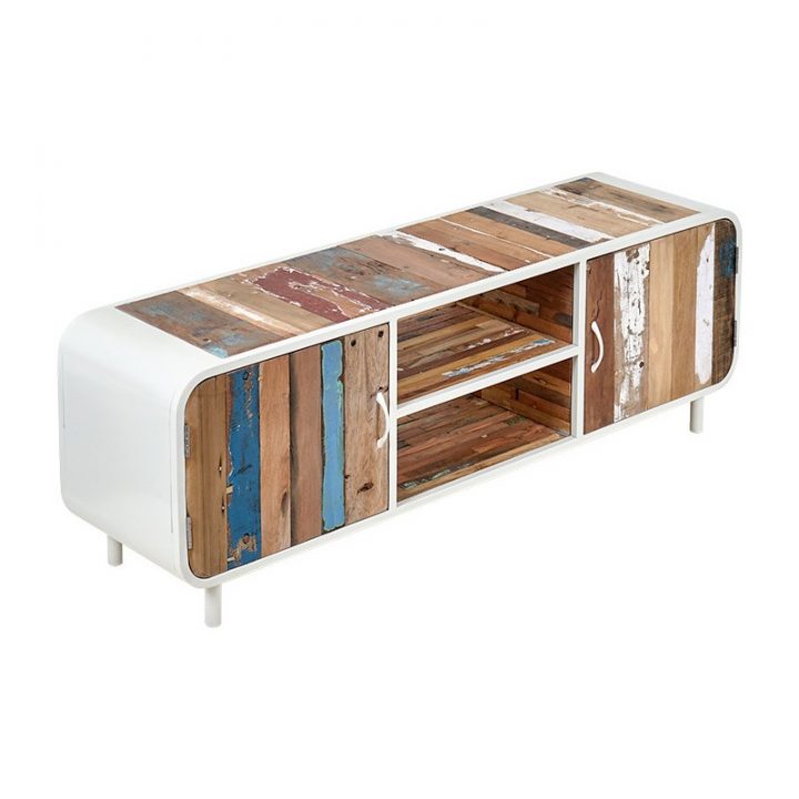 meuble tv industriel vintage