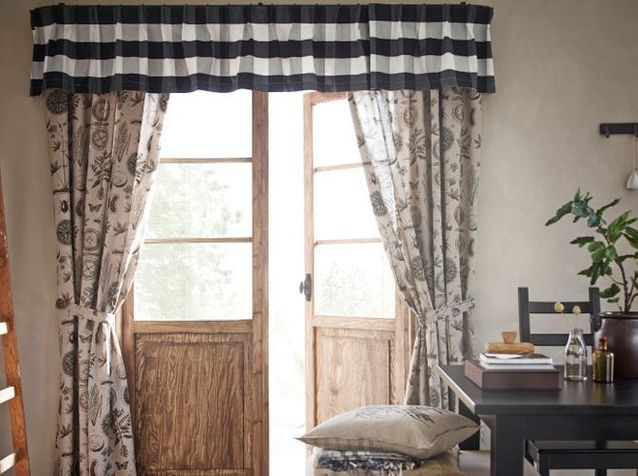 30 Idées Pour Habiller Vos Fenêtres – Elle Décoration dedans Cantonnières Pour Rideaux Intérieurs 30 Idées Pour Habiller Vos Fenêtres – Elle Décoration dedans Cantonnières Pour Rideaux Intérieurs