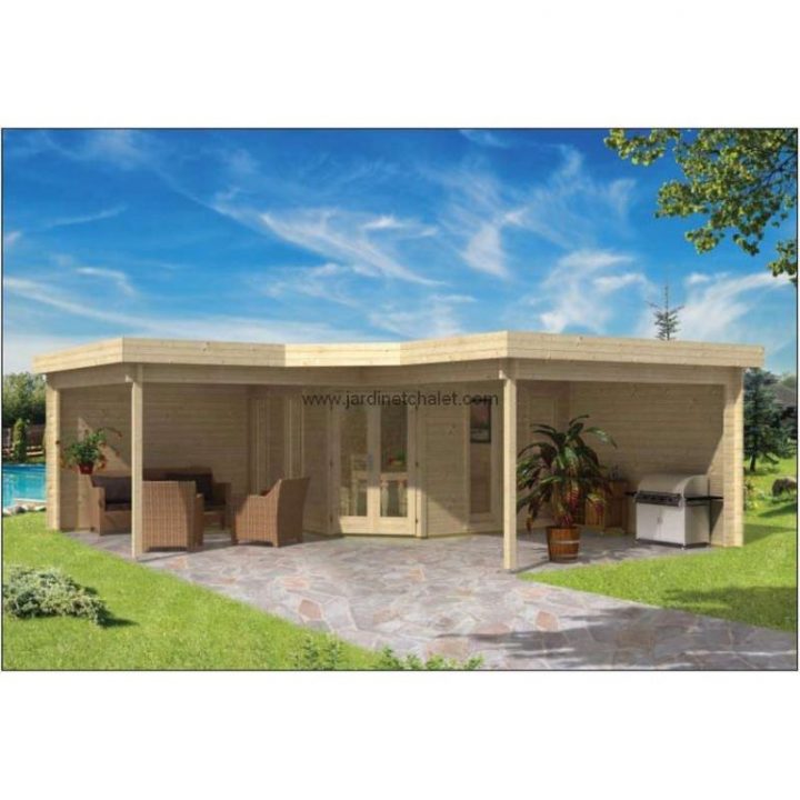 Abri De Jardin Toit Plat – Zoé encequiconcerne Woodlife Garden Toit Plat