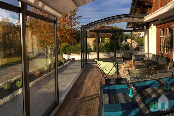 Abri De Terrasse Rétractable Topaz En Forme De Véranda Et concernant Abri De Terrasse Telescopique Abri De Terrasse Rétractable Topaz En Forme De Véranda Et concernant Abri De Terrasse Telescopique