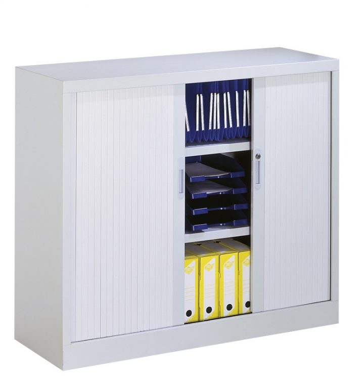 Armoire Basse À Rideaux Coulissants – Matériel Pour serapportantà Kit Rideau Coulissant Pour Meuble