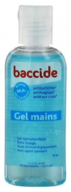 Baccide Gel Mains Sans Rinçage 30 Ml tout Baccide Gel Mains Peaux Sensibles Baccide Gel Mains Sans Rinçage 30 Ml tout Baccide Gel Mains Peaux Sensibles