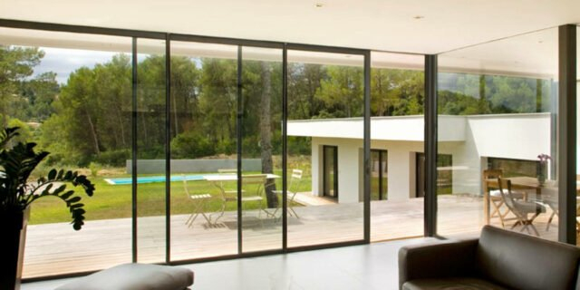 Baie Vitrée Sur Mesure Et Coulissante | Store 2000® tout Store Baie Vitrée Coulissante Ikea