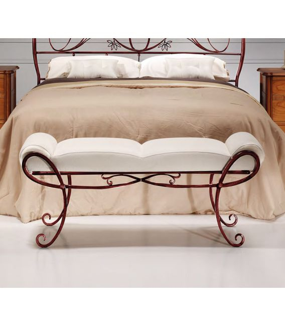 Banquette De Lit En Fer Forgé Modèle Noelia dedans Lit Banquette Fer Forgé Banquette De Lit En Fer Forgé Modèle Noelia dedans Lit Banquette Fer Forgé