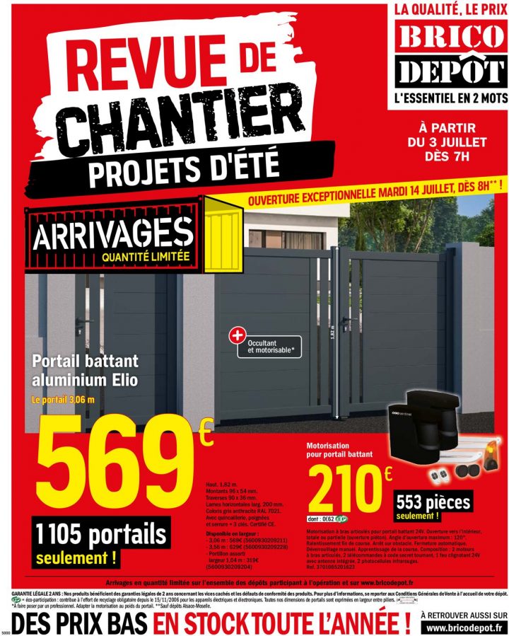 Brico Dépôt Catalogue Actuel 03.07 – 23.07.2020 encequiconcerne Lino Pas Cher Brico Dépôt