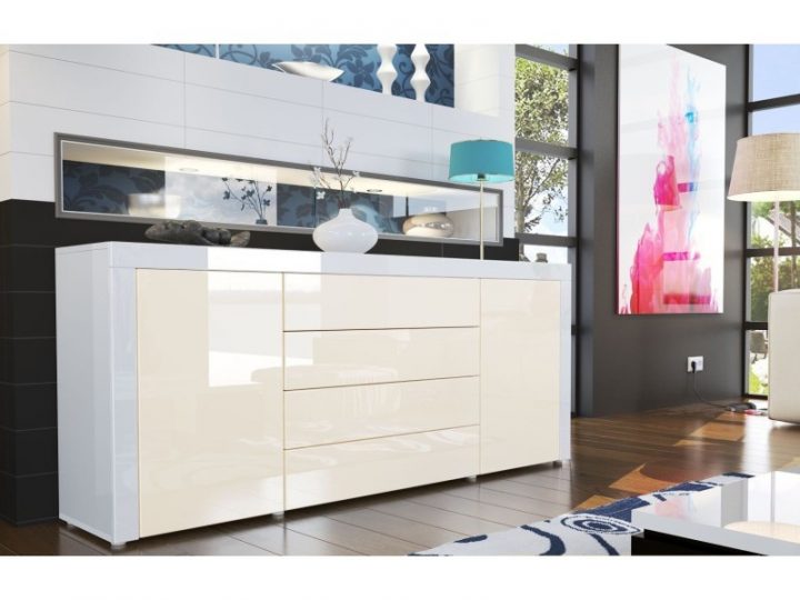 Buffet Design Laqué Blanc/Crème – Vente De Buffet, Bahut intérieur Buffet Blanc Laque Conforama Buffet Design Laqué Blanc/Crème – Vente De Buffet, Bahut intérieur Buffet Blanc Laque Conforama