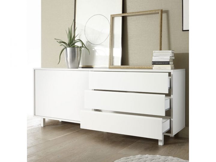 Buffet Porte Coulissante Design Blanc Laqué Palazio à Buffet Blanc Laque Conforama Buffet Porte Coulissante Design Blanc Laqué Palazio à Buffet Blanc Laque Conforama