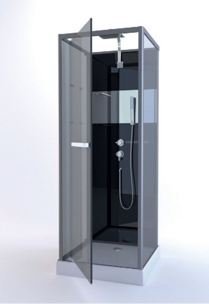 Cabine Carrée 90Cm Prado Aurlane dedans Cabine Douche Leroy Merlin