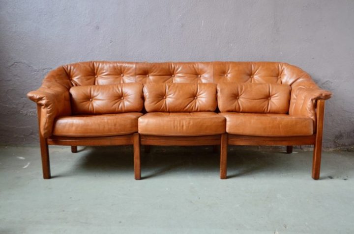 Canapé En Cuir Soren – L'Atelier Belle Lurette, Rénovation avec Kit Renovation Canapé Cuir