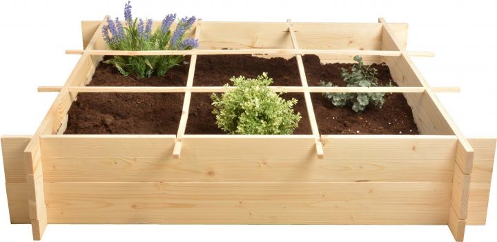 Carré Potager En Bois 1 Mètre | Déco.fr | Raised Garden concernant Carré Potager Castorama Carré Potager En Bois 1 Mètre | Déco.fr | Raised Garden concernant Carré Potager Castorama