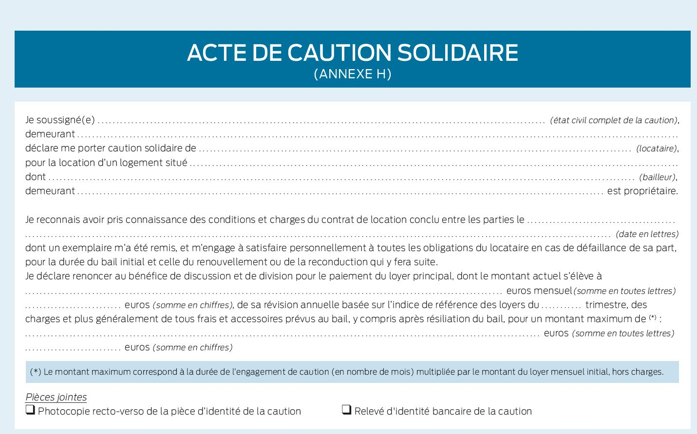 Caution Solidaire Gratuit Telecharger - Ciahiggepacor pour Kit Location Gratuit Caution Solidaire Gratuit Telecharger - Ciahiggepacor pour Kit Location Gratuit