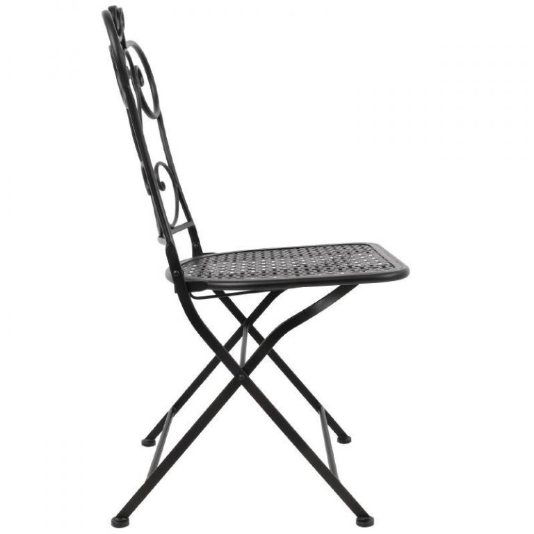 Chaise De Patio Pliante Classique En Acier  Gr391  Lot De 2