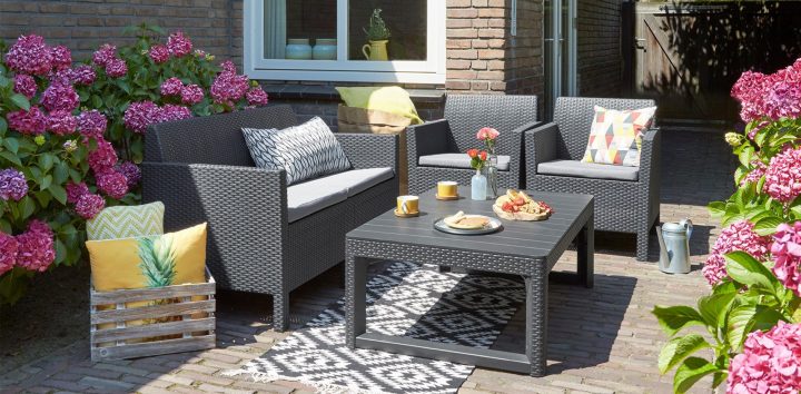 Chalet & Jardin Boutique : Salon De Jardin En Résine Bas intérieur Salon De Jardin En Resine Marrakech