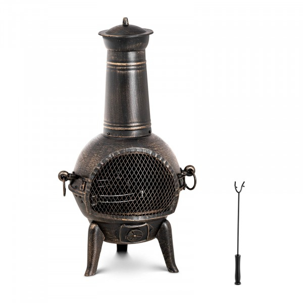 Cheminée Mexicaine En Fonte – 86 Cm | Expondo.fr dedans Mitre Cheminée Terre Cuite Prix Cheminée Mexicaine En Fonte – 86 Cm | Expondo.fr dedans Mitre Cheminée Terre Cuite Prix