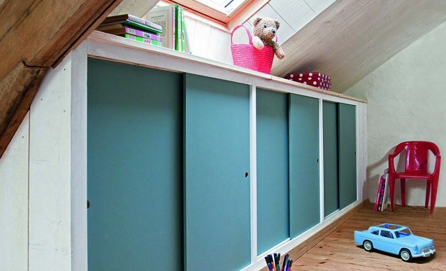 Choisir Une Porte Coulissante De Placard Sous Pente à Placards Sous Pente Le Roy Merlin Choisir Une Porte Coulissante De Placard Sous Pente à Placards Sous Pente Le Roy Merlin