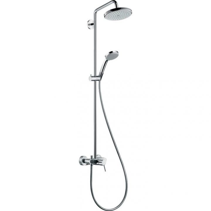 Colonne De Douche Avec Robinetterie, Hansgrohe Verso 220 avec Tête De Douche Leroy Merlin Colonne De Douche Avec Robinetterie, Hansgrohe Verso 220 avec Tête De Douche Leroy Merlin