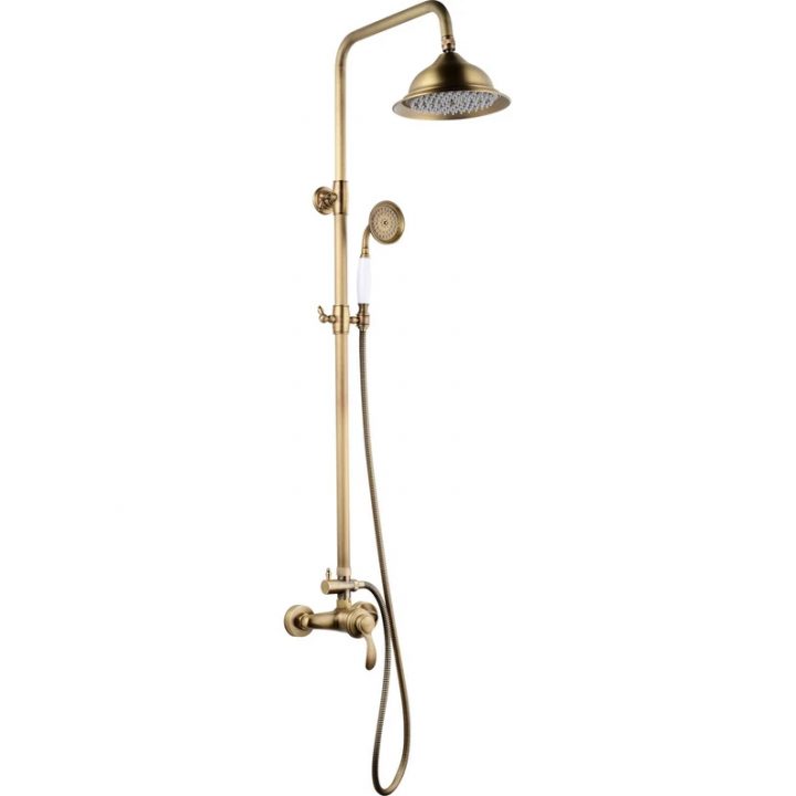 Colonne De Douche, Rousseau Byron Mitigeur Vieux Bronze avec Tête De Douche Leroy Merlin Colonne De Douche, Rousseau Byron Mitigeur Vieux Bronze avec Tête De Douche Leroy Merlin