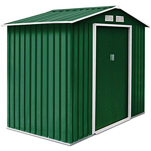 Dreamade Abri De Jardin En Métal Cabane À Outils Rangement dedans Abri De Jardin Métal 10M2 Dreamade Abri De Jardin En Métal Cabane À Outils Rangement dedans Abri De Jardin Métal 10M2