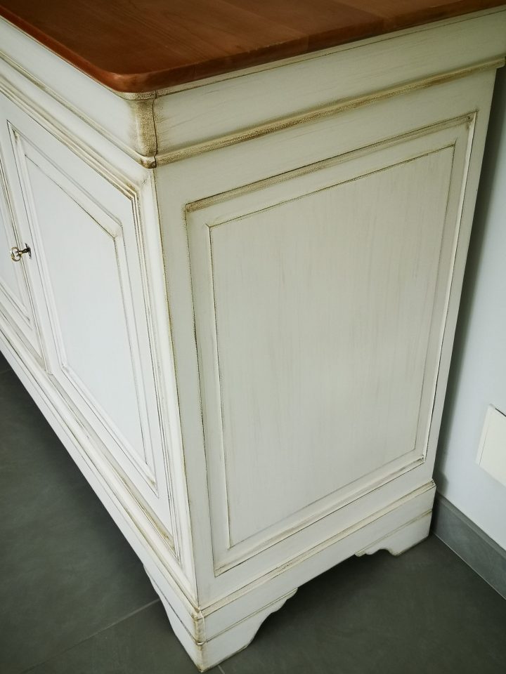 Enfilade Merisier Louis Philippe Relookée | Au Gré Du Pinceau pour Relooker Meuble Merisier Louis Philippe Enfilade Merisier Louis Philippe Relookée | Au Gré Du Pinceau pour Relooker Meuble Merisier Louis Philippe