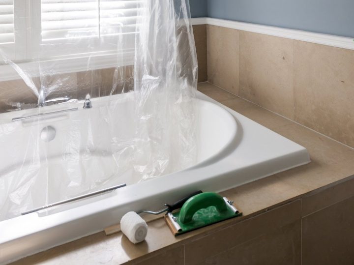 Épinglé Par Aurelie Thevenot Sur Bricolage | Baignoire dedans Habillage Insert Béton Cellulaire